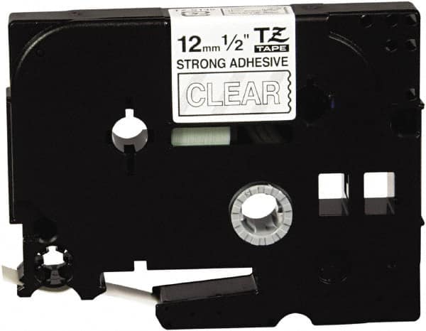 Brother - 1/2" Wide, Clear Tape Cassette - For Label Maker - Exact Tooling