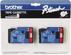 Brother - 1/2" Wide x 300" Long, Clear Tape Cassette - For Label Maker - Exact Tooling