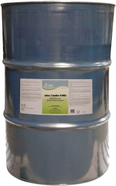 Rochester Midland Corporation - InTec Combo #1002, 55 Gal Drum Cutting Fluid - Semisynthetic, For CNC Machining - Exact Tooling