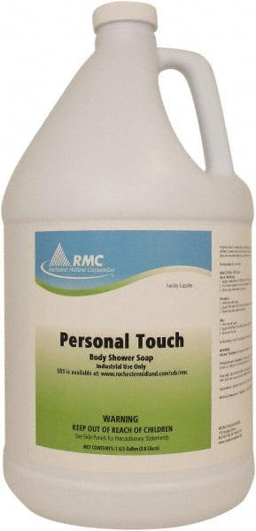 Rochester Midland Corporation - 1 Gal Bottle Peach Hair & Body Wash - Blue - Exact Tooling