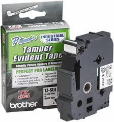 Brother - 3/4" Wide, White Label Tape - For Label Maker - Exact Tooling