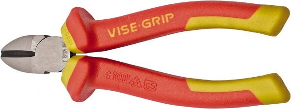 Irwin - 6" OAL, 1-1/8" Capacity, Diagonal Cutter - Exact Tooling