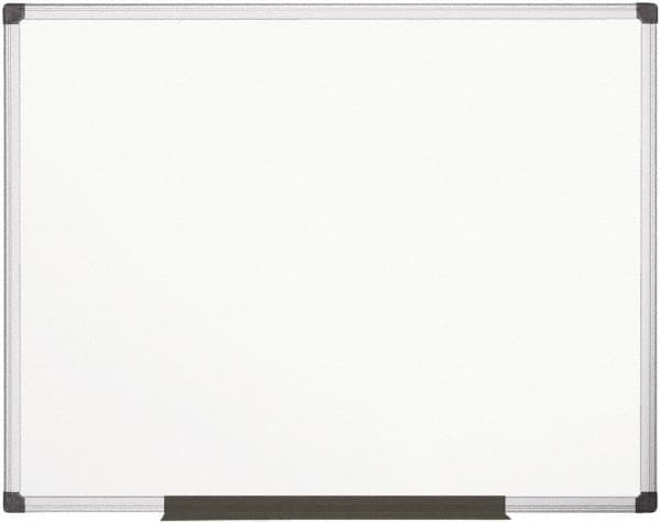 MasterVision - 48" High x 72" Wide Magnetic Dry Erase Board - Porcelain/Steel - Exact Tooling