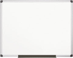 MasterVision - 48" High x 72" Wide Magnetic Dry Erase Board - Porcelain/Steel - Exact Tooling