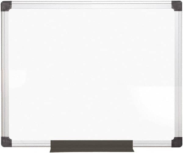 MasterVision - 24" High x 36" Wide Magnetic Dry Erase Board - Porcelain/Steel - Exact Tooling