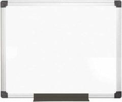 MasterVision - 24" High x 36" Wide Magnetic Dry Erase Board - Porcelain/Steel - Exact Tooling