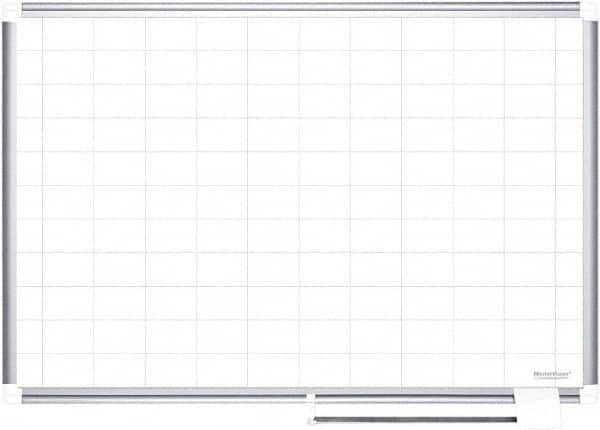 MasterVision - 36" High x 48" Wide Magnetic Dry Erase Calendar - Steel - Exact Tooling