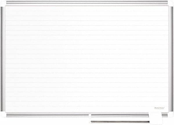 MasterVision - 36" High x 48" Wide Magnetic Dry Erase Calendar - Steel - Exact Tooling
