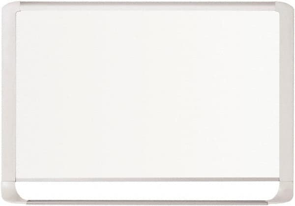 MasterVision - 24" High x 36" Wide Magnetic Dry Erase Board - Porcelain/Steel - Exact Tooling