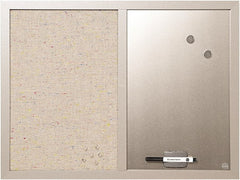 MasterVision - 18" High x 24" Wide Combination, Bulletin/Magnetic Dry Erase - Steel - Exact Tooling
