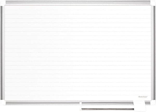 MasterVision - 48" High x 72" Wide Magnetic Dry Erase Calendar - Steel - Exact Tooling