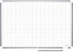 MasterVision - 36" High x 24" Wide Magnetic Dry Erase Calendar - Steel - Exact Tooling