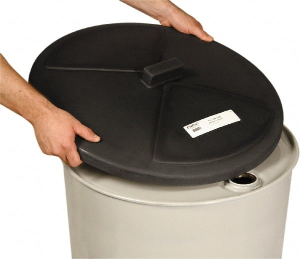 Enpac - 55 Gal, 250 mil, Polyethylene Drum Cover - Exact Tooling