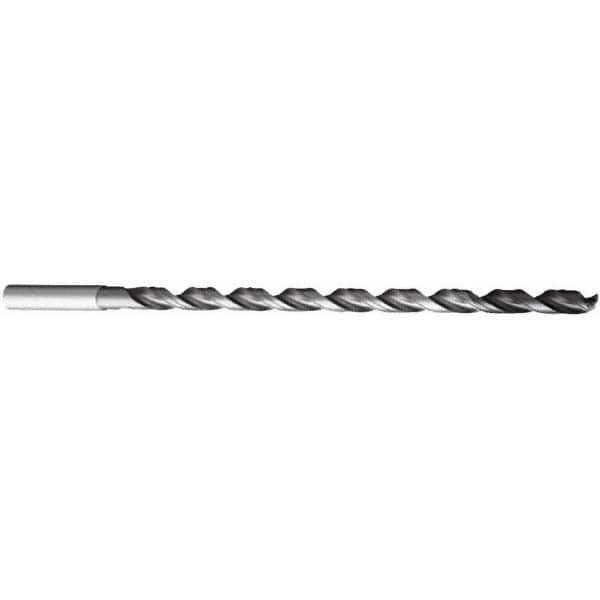 Sandvik Coromant - 8mm 140° 2-Flute Solid Carbide Extra Length Drill Bit - Exact Tooling