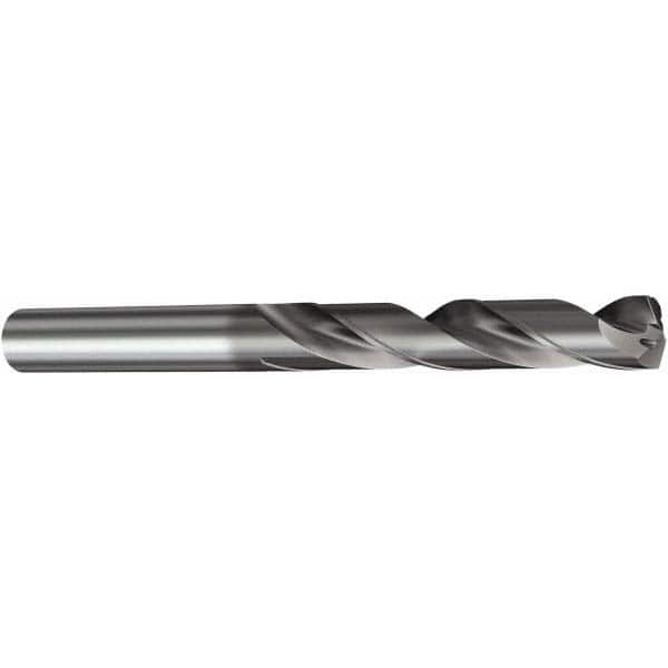 Sandvik Coromant - 10.72mm 140° Spiral Flute Solid Carbide Screw Machine Drill Bit - Exact Tooling