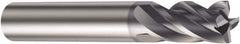 Sandvik Coromant - 10mm, 14mm LOC, 10mm Shank Diam, 66mm OAL, 4 Flute, Solid Carbide Square End Mill - Single End, Spiral Flute, 30° Helix, Centercutting, Right Hand Cut, Right Hand Flute, Series CoroMill Plura - Exact Tooling
