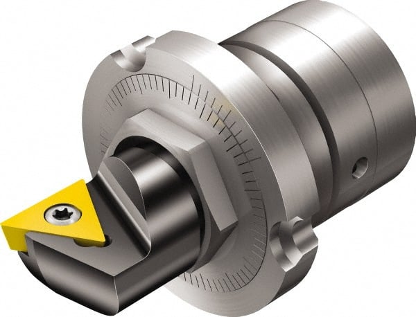 Sandvik Coromant - Right Hand Cut, 25.2mm Min Bore Diam, Boring Cartridge - R/L148C (A) Insert, 25.15mm OAL, 90° Lead Angle - Exact Tooling