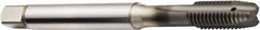 Sandvik Coromant - M6x1.00 Metric, 3 Flute, TiAlN Finish, Powdered Metal Spiral Point Tap - Plug Chamfer, Right Hand Thread, 82.4mm OAL, 14.5mm Thread Length, 6mm Shank Diam, 6HX Class of Fit, Series CoroTap 200 - Exact Tooling