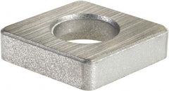 Sandvik Coromant - 3/4" Inscribed Circle, Toolholder Shim for Indexables - 1/4" Thick, 171.31 Shim Style, Positive Rake, Left Hand, Right Hand Cut - Exact Tooling