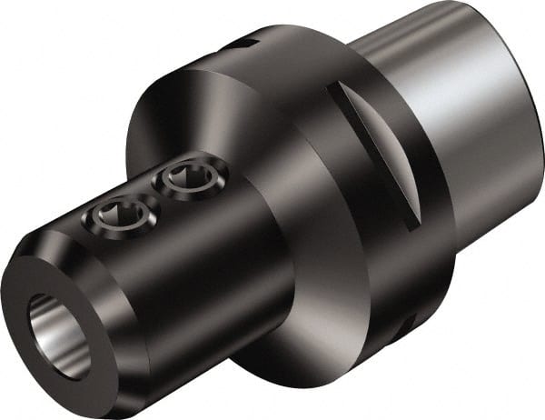 Sandvik Coromant - 2;C10 System Size, Modular Tool Holding System Adapter - 120mm Projection, 84.4mm Body Diam, 7.0866" OAL - Exact Tooling