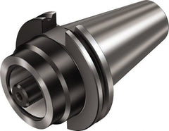 Sandvik Coromant - C4 System Size, CAT40 Taper, Modular Tool Holding System Adapter - 1.5748" Projection, 1.5748" Body Diam, 4.2677" OAL, Through Coolant - Exact Tooling
