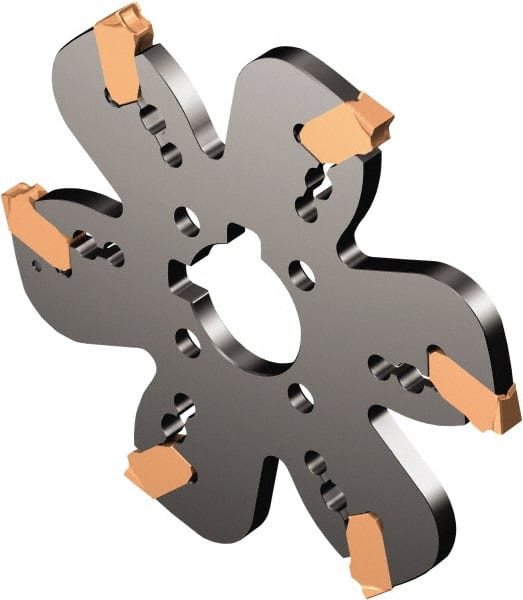 Sandvik Coromant - 0.0787" Cutting Width, 1.5748" Depth of Cut, 160mm Cutter Diam, 1.5748" Hole Diam, Indexable Slotting Cutter - 1.5748" Shank Diam, QD..X Toolholder, Right Hand Cutting Direction - Exact Tooling