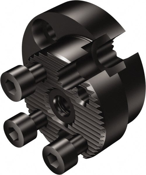 Sandvik Coromant - SL60 Outside Modular Connection, SL40 Inside Modular Connection, CoroTurn to CoroTurn Reducing Adapter - 23mm Projection, 23mm OAL - Exact Tooling