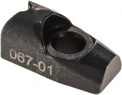 Sandvik Coromant - 1/4" Inscribed Circle, Toolholder Shim for Indexables - 1/4" Thick, 5321 067 Shim Style, Positive Rake, Left Hand, Right Hand Cut - Exact Tooling