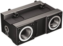 Sandvik Coromant - Right Hand Cut, C5 Modular Connection, Adapter/Mount Lathe Modular Clamping Unit - 50mm Square Shank Diam, 4.331" OAL, Through Coolant - Exact Tooling