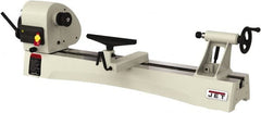 Jet - 28 Position, 14-1/2" Swing, 40" Distance Between Center, Cast Iron Woodworking Lathe - 2MT Head/Tailstock, 3/8" Spindle Hole, 400 to 3,000 RPM, 4" Quill Travel - Exact Tooling