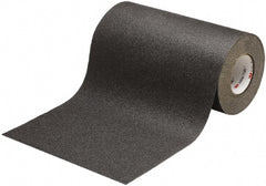 Ability One - Black Solid Color Anti-Slip Vinyl Tape - 12" Wide x 60' Long x 0.028" Thick, General Traffic - Exact Tooling