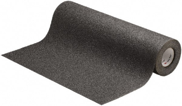 Ability One - Black Solid Color Anti-Slip Vinyl Tape - 24" Wide x 30' Long x 0.048" Thick, General Traffic - Exact Tooling