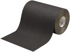 Ability One - Black Solid Color Anti-Slip Vinyl Tape - 12" Wide x 60' Long x 0.045" Thick, General Traffic - Exact Tooling