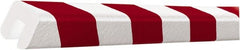 PRO-SAFE - Polyurethane Foam Type G Edge Guard - Red/White - Exact Tooling
