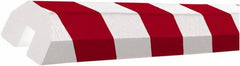 PRO-SAFE - Polyurethane Foam Type BB Edge Guard - Red/White - Exact Tooling