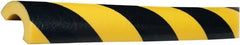 PRO-SAFE - Polyurethane Foam Type R30 Pipe Guard - Black/Yellow - Exact Tooling