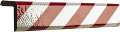 PRO-SAFE - Polyurethane Foam Type H+ Corner Guard - Red/White - Exact Tooling