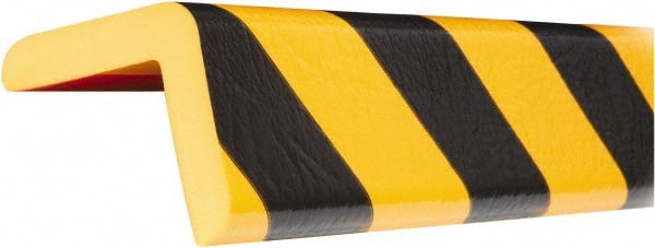 PRO-SAFE - Polyurethane Foam Type H+ Corner Guard - Black/Yellow - Exact Tooling