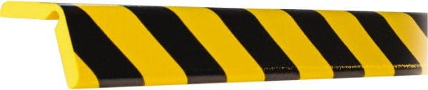 PRO-SAFE - Polyurethane Foam Type H+ Corner Guard - Black/Yellow - Exact Tooling