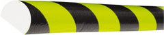 PRO-SAFE - Polyurethane Foam Type C Corner Guard - Fluorescent Yellow - Exact Tooling