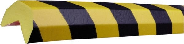 PRO-SAFE - Polyurethane Foam Type AA Corner Guard - Black/Yellow - Exact Tooling