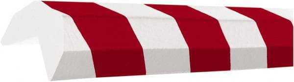 PRO-SAFE - Polyurethane Foam Type AA Corner Guard - Red/White - Exact Tooling