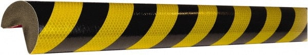 PRO-SAFE - Polyurethane Foam Type A+ Corner Guard - Black/Yellow - Exact Tooling