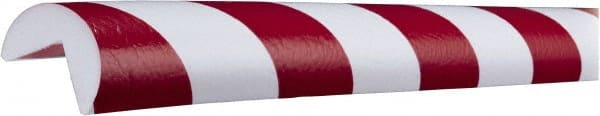 PRO-SAFE - Polyurethane Foam Type A Corner Guard - Red/White - Exact Tooling