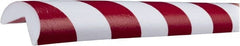 PRO-SAFE - Polyurethane Foam Type A Corner Guard - Red/White - Exact Tooling