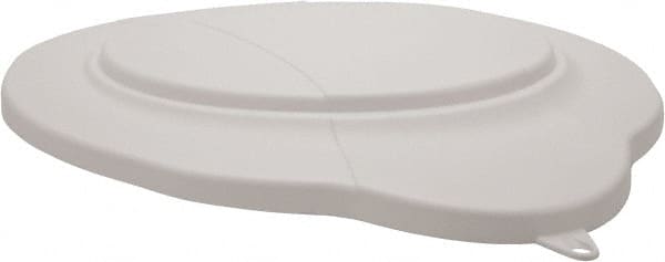 Vikan - 5 Gal Polypropylene Pail Lid - White, For Use with Vikan 5 Gal Pail - Exact Tooling