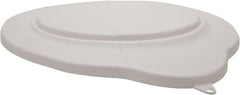 Vikan - 5 Gal Polypropylene Pail Lid - White, For Use with Vikan 5 Gal Pail - Exact Tooling