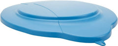 Vikan - 5 Gal Polypropylene Pail Lid - Blue, For Use with Vikan 5 Gal Pail - Exact Tooling