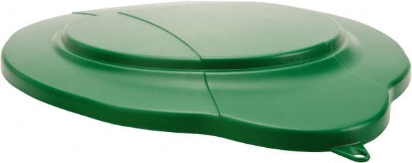 Vikan - 5 Gal Polypropylene Pail Lid - Green, For Use with Vikan 5 Gal Pail - Exact Tooling