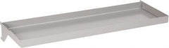 Little Giant - Mobile Work Center Accessory - 12" Wide x 33-3/4" Deep x 4" High, Steel, Gray - Exact Tooling